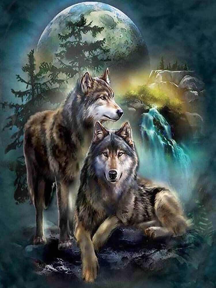 diamonds-wizard-diamond-painting-kits-Animaux-Wolf-Wolves-in-Forest-original.jpg