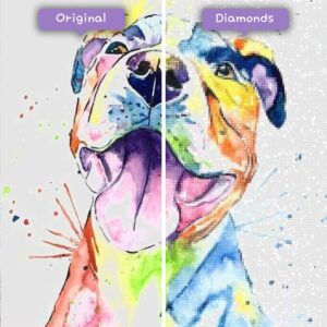 diamanter-veiviser-diamant-malesett-dyr-hund-flerfarget-bulldog-før-etter-jpg