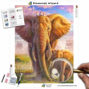 diamonds-wizard-diamond-painting-kits-animaux-elephant-baby-elephant-toile-jpg