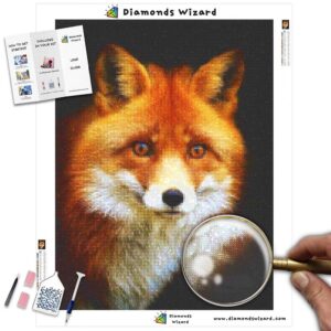Diamonds-Wizard-Diamond-Painting-Kits-Animals-Fox-Red-Fox-Canvas-jpg