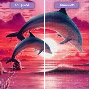 diamonds-wizard-diamond-painting-kits-landscape-sunset-dolphins-and-sunset-before-after-jpg