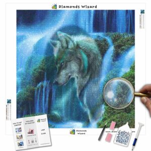 diamanter-trollkarl-diamant-målningssatser-landskap-vattenfall-varg-och-vattenfall-canvas-jpg