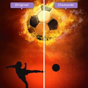 diamenty-czarodziej-diamenty-zestawy do malowania-sport-piłka nożna-ogień-piłka nożna-strzelanie-przed-po-jpg