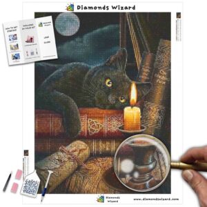 diamanter-trollkarl-diamant-målningssatser-djur-katt-svart-katt-och-trollformler-canvas-jpg