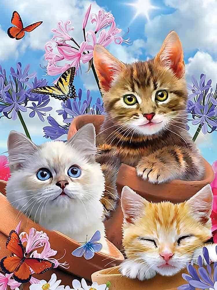 diamonds-wizard-diamond-painting-kits-Animals-Cat-Kittens-in-Flower-Pots-original.jpg