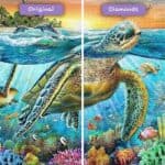 diamonds-wizard-diamond-painting-kits-animals-turtle-ocean-turtles-before-after-jpg