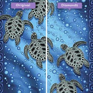 diamonds-wizard-diamond-painting-kits-animals-turtle-tribal-turtle-before-after-jpg