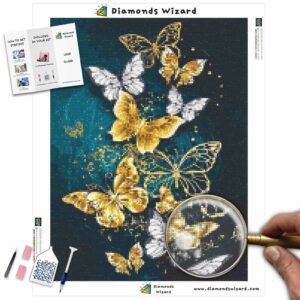 diamanter-trollkarl-diamant-målningssatser-djur-fjäril-gyllene-fjärilar-canvas-jpg