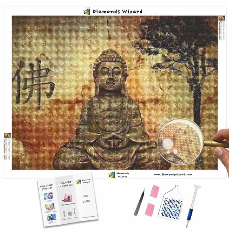 Diamond Painting The Buddha's Peace – Diamonds Wizard | The Best ...