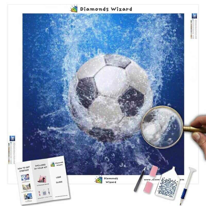 Diamantsassistantdiamantpeinturekitssportsfootballeauballon de footballtoilejpg