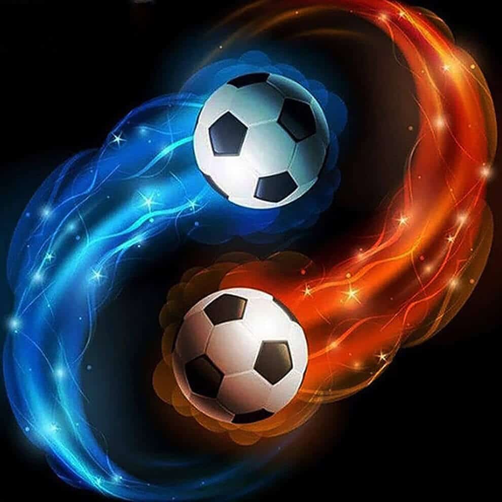 Diamond Painting Ying Yang Soccer Ball Diamonds Wizard The Best