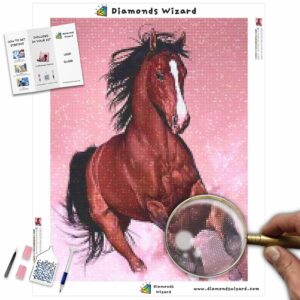 Diamonds-Wizard-Diamond-Painting-Kits-Animals-Horse-galopping-equine-grace-canvas-jpg