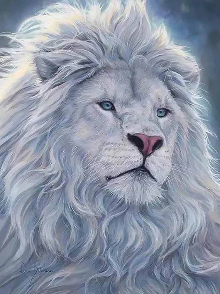 diamenty-czarodziej-zestawy-do-diamentowego-malowania-Zwierzęta-Lion-Snow-Lion-original.jpg