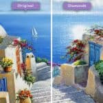 diamonds-wizard-diamond-painting-kits-landscape-greece-sailboat-in-santorini-before-after-jpg