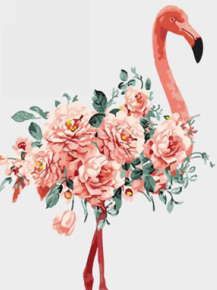diamanti-mago-kit-pittura-diamante-Animali-Flamingo-Flamingo-vestito-di-fiori-originale.jpg