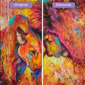 diamanter-trollkarl-diamant-målning-kit-djur-lejon-lejon-par-målning-före-efter-jpg
