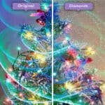 Diamonds-Wizard-Diamond-Painting-Kits-Events-Christmas-enchanted-Christmas-Tree-Before-After-JPG