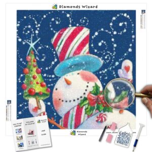 Diamonds-Wizard-Diamond-Painting-Kits-Events-Christmas-Snowman-celebrating-Christmas-Canvas-jpg