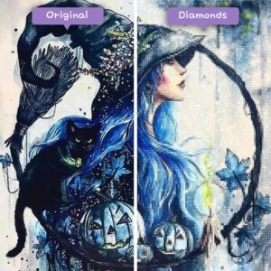 Diamonds-Wizard-Diamond-Painting-Kits-Events-Halloween-Blue-Witch-Before-After-JPG