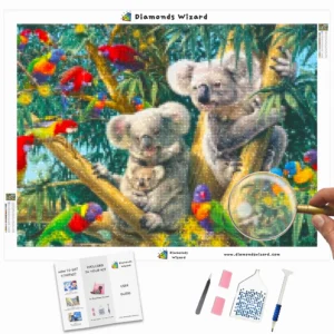 diamanter-trollkarl-diamant-målningssatser-djur-fågel-regnbåge-papegojor-och-koalas-canva-webp