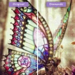 diamanter-veiviser-diamant-malesett-dyr-sommerfugl-sommerfugl-med-farget-glass-vinger-før-etter-webp