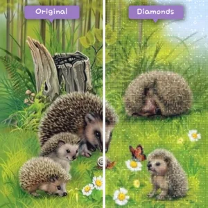 diamants-assistant-diamond-painting-kits-animaux-papillon-hérisson-famille-avant-après-webp