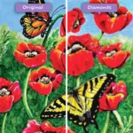 diamonds-wizard-diamond-painting-kits-animals-butterfly-poppy-bliss-with-butterflies-before-after-webp