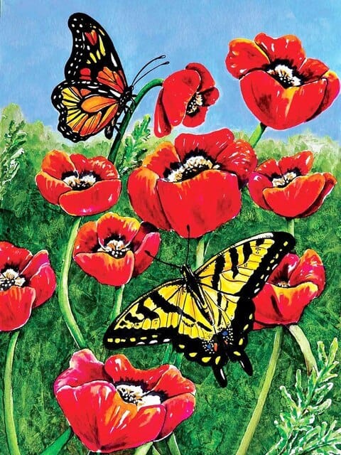 diamanten-wizard-diamond-painting-kits-Animals-Butterfly-Poppy Bliss with Butterflies-original.jpg