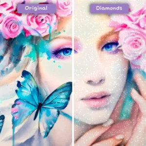 diamants-assistant-diamond-painting-kits-animaux-papillon-pétales-de-rose-avant-après-webp