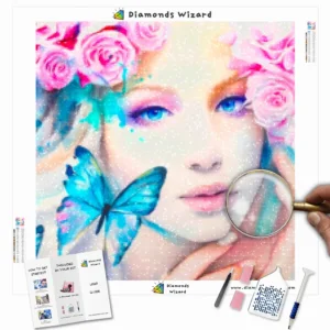 Diamonds-Wizard-Diamond-Painting-Kits-Tiere-Schmetterling-Rosenblütenblätter-Canva-Webp