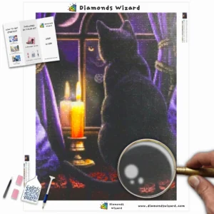 diamanter-trollkarl-diamant-målningssatser-djur-katt-svarta-katter-mystiska-natt-canva-webp