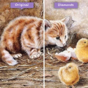 Diamanten-Zauberer-Diamant-Malerei-Sets-Tiere-Katze-Katze-und-Küken-vorher-nachher-webp