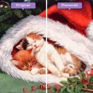 Diamonds-Wizard-Diamond-Painting-Kits-Animals-Cat-Cozy-Christmas-Cats-Before-After-Webp