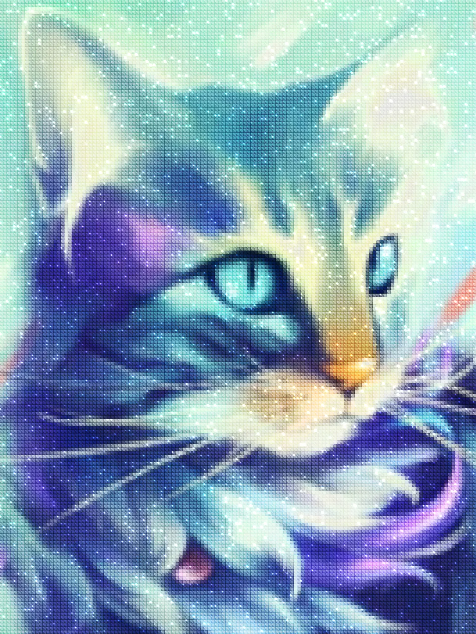 Diamonds-Wizard-Diamond-Painting-Kits-Animals-Cat-Dreamy Kitty-diamonds.webp