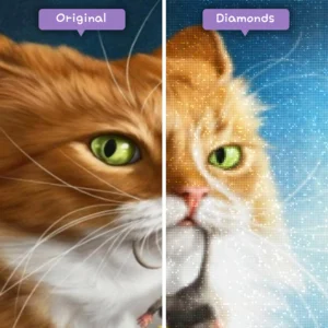 Diamonds-Wizard-Diamond-Painting-Kits-Tiere-Cat-Feline-Delight-Vorher-Nachher-Webp