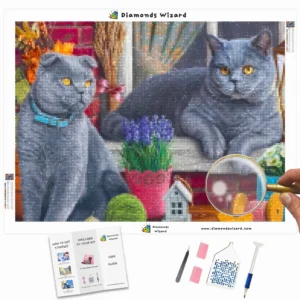 Diamonds-Wizard-Diamond-Painting-Kits-Animals-Cat-Feline-Friends-Canva-Webp