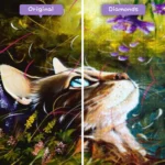 diamanti-mago-kit-pittura-diamante-animali-gatto-gattino-guardando-fiori-prima-dopo-webp