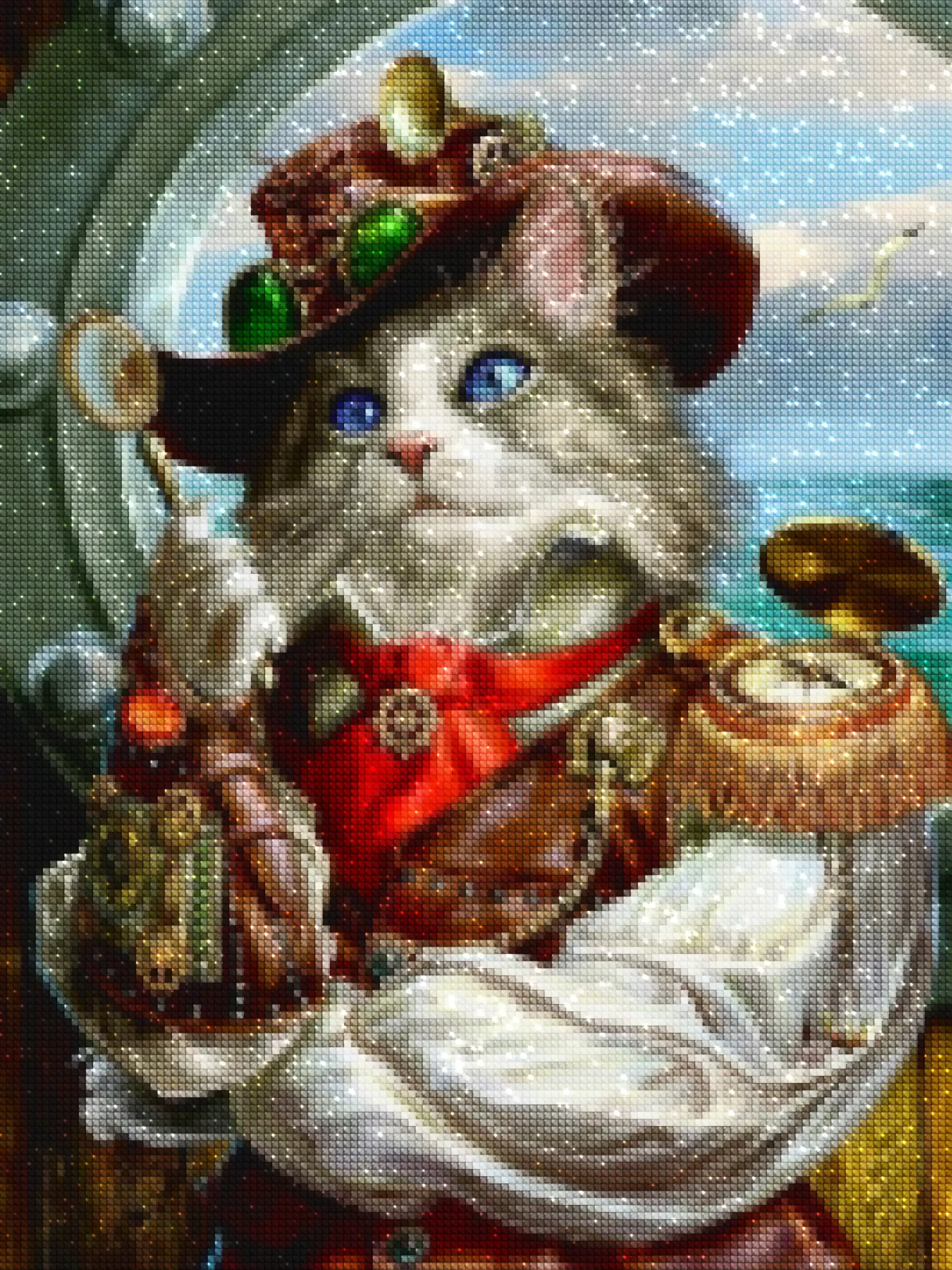 Diamond Painting Steampunk Cat – Diamonds Wizard