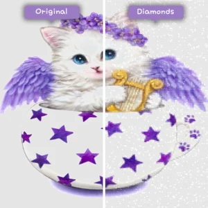 diamants-assistant-diamond-painting-kits-animaux-chat-tasse de thé-minou-avant-après-webp