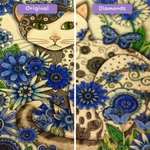 Diamonds-Wizard-Diamond-Painting-Kits-Tiere-Cat-Whimsical-Kitty-Vorher-Nachher-Webp