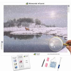 diamonds-wizard-diamond-painting-kits-animals-deer-winter-lake-with-deer-canva-webp
