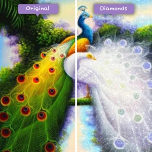 diamantes-mago-kits-de-pintura-de-diamantes-animales-pavo real-hermosos-pavos reales-pareja-antes-después-webp