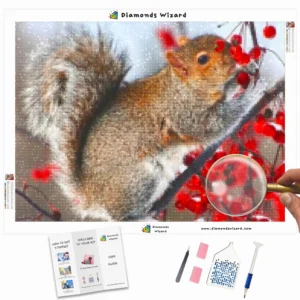 diamonds-wizard-diamond-painting-kits-animals-squirrel-squirrel-eating-red-berries-canva-webp