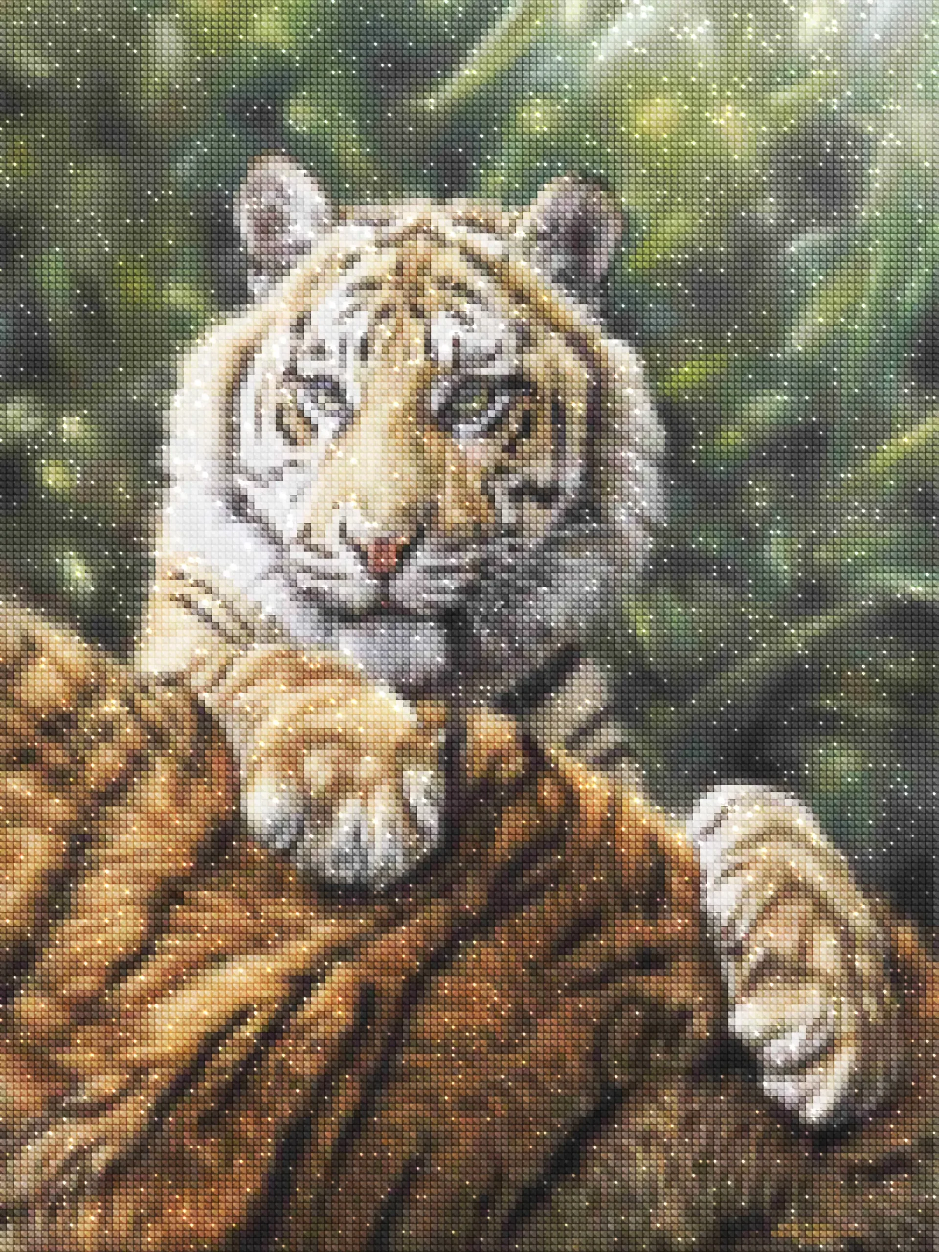 diamonds-wizard-diamond-painting-kits-Animals-Tiger-Tiger Mother and Cub-diamonds.webp