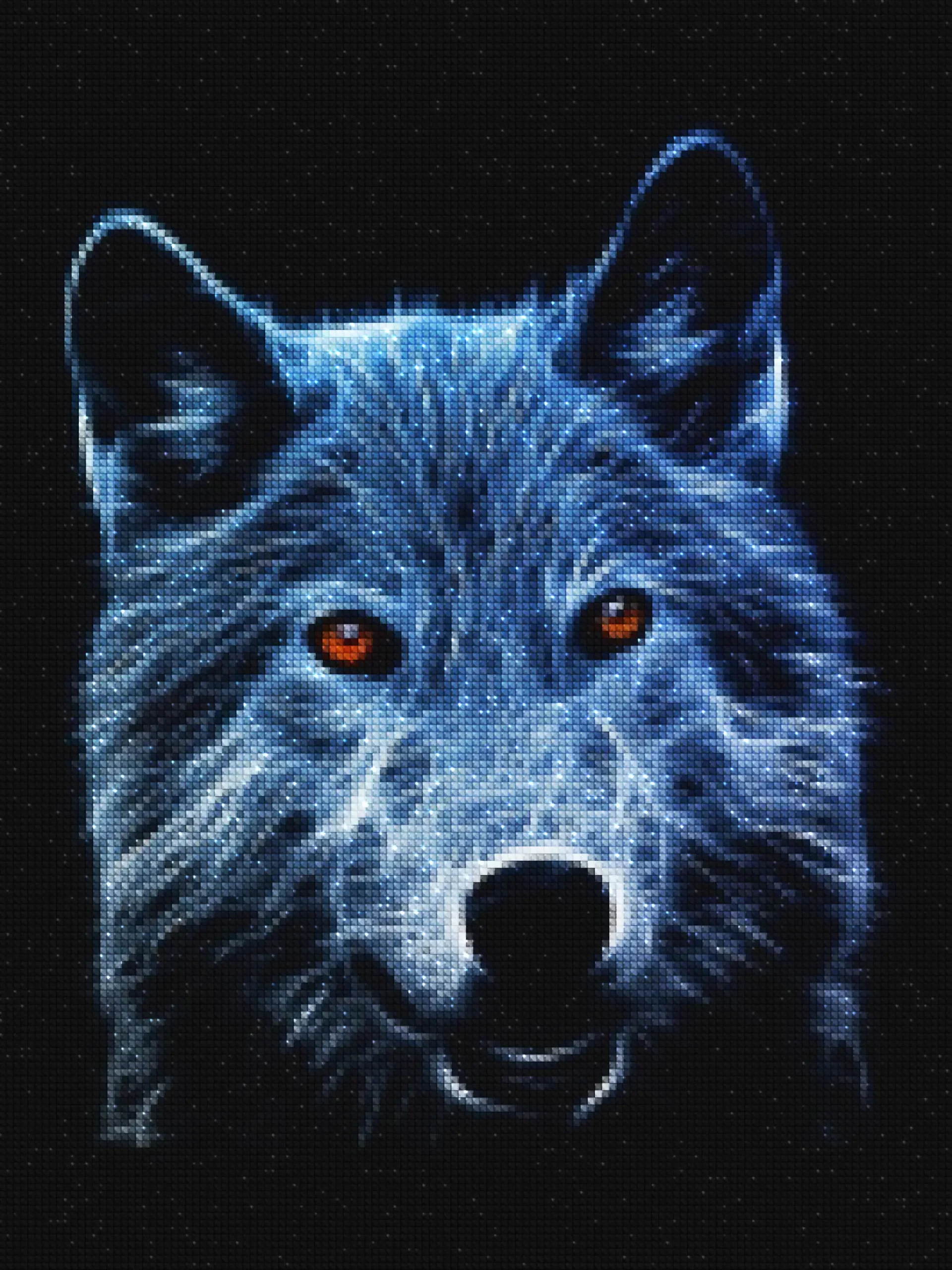 diamonds-wizard-diamond-painting-kits-Animals-Wolf-Blue Galaxy Wolf-diamonds.webp