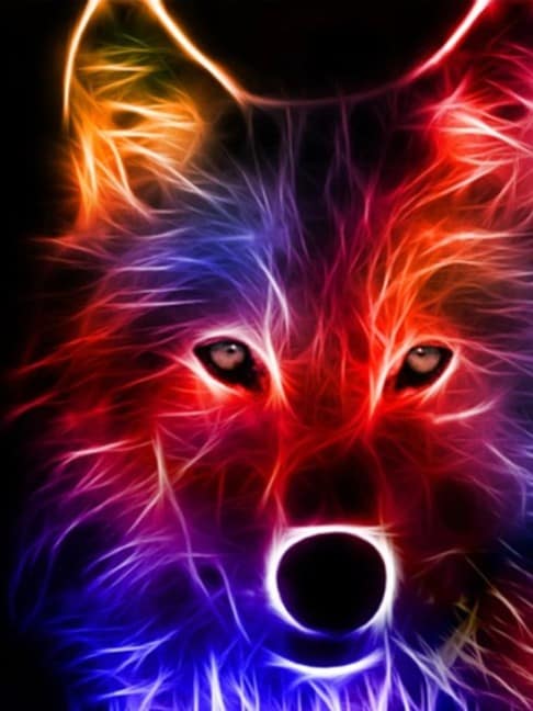 Diamonds-Wizard-Diamond-Painting-Kits-Animals-Wolf-Glowing Wolf Spirit-original.jpeg