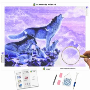 diamanten-wizard-diamant-schilderij-kits-dieren-wolf-huilende-wolven-familie-canva-webp