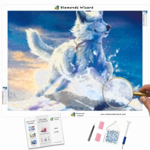 diamanten-wizard-diamant-schilderij-kits-dieren-wolf-majestueuze-sneeuwwolf-canva-webp