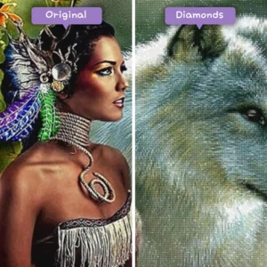 diamantes-mago-kits-de-pintura-de-diamantes-animales-lobo-nativo-americano-reina-lobo-antes-después-webp
