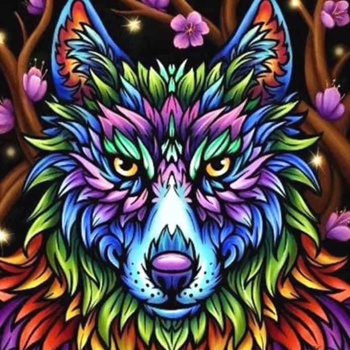 Diamonds-Wizard-Diamond-Painting-Kits-Animals-Wolf-Rainbow Wolf-original.jpeg